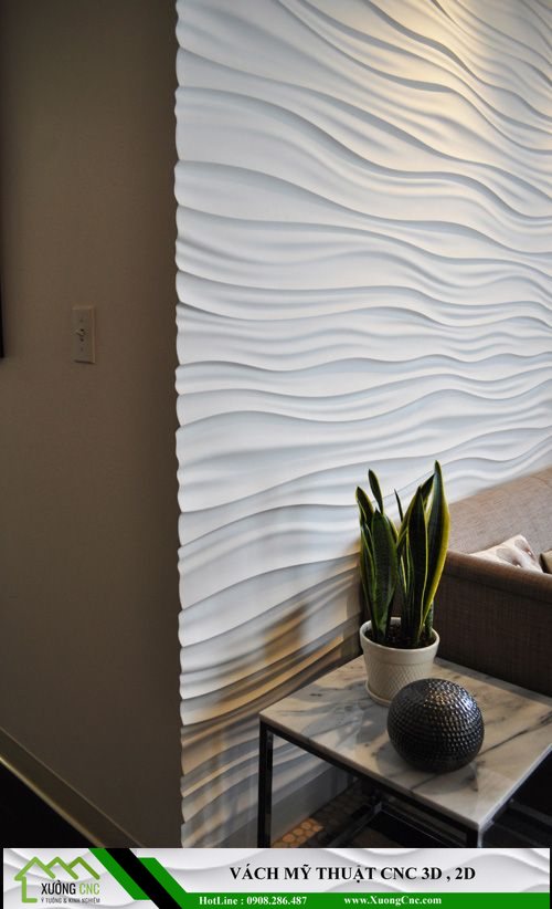 3D Wall Panels,3D Wave Panels,tấm ốp tường 3D báo giá 1 3