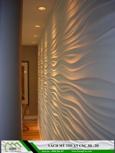 3D Wall Panels,3D Wave Panels,tấm ốp tường 3D báo giá 1